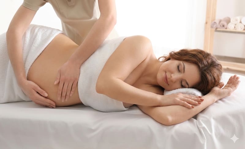 Massagem pré-natal